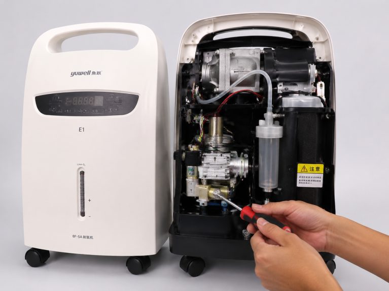 邵阳鱼跃制氧机E1/E2/E3/E4故障代码维修